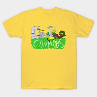 "Creative Commons" by @crudlydrawn T-Shirt